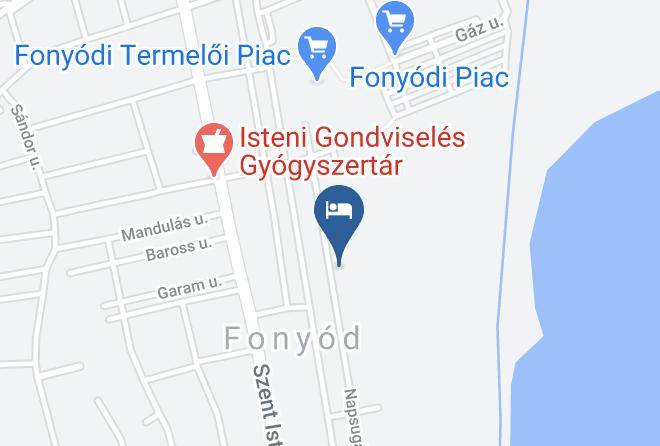 Fonyod Nyaralo Map