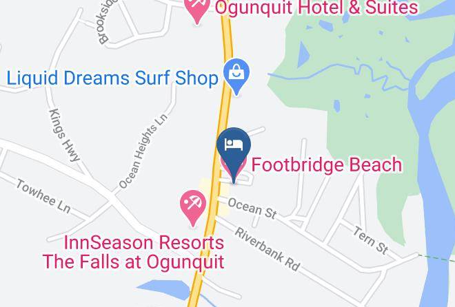 York - Footbridge Beach Motel Maps