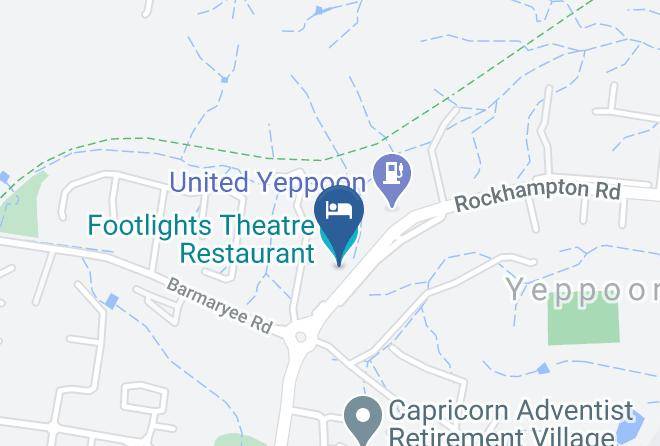 Livingstone - Footlights Theatre Restaurant Maps
