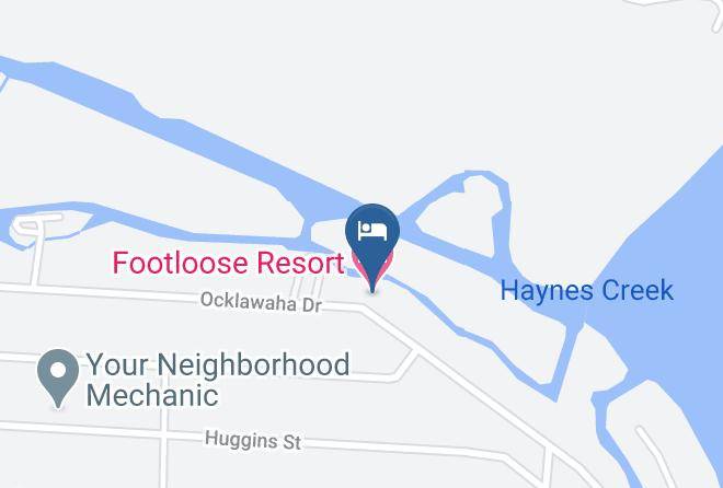 Lake - Footloose Resort Maps