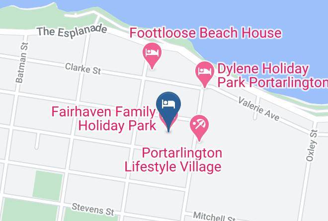 Greater Geelong - Fairhaven Family Holiday Park Maps