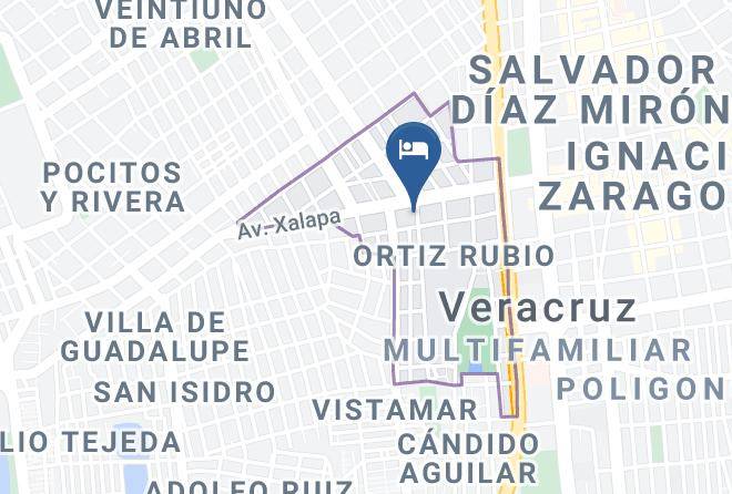 Veracruz Pascual Ortiz Rubio - For Season Hotel Maps