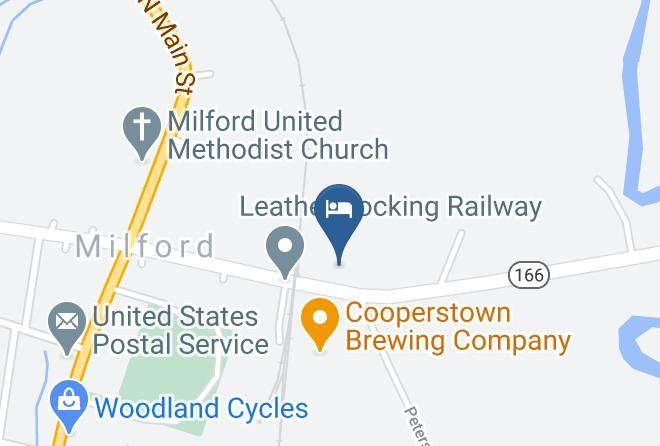 Otsego - Cooperstown Lodging Maps