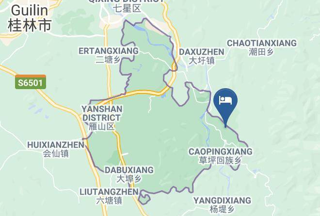 Guilin - Foral Qing Lan Ju Hotel Maps