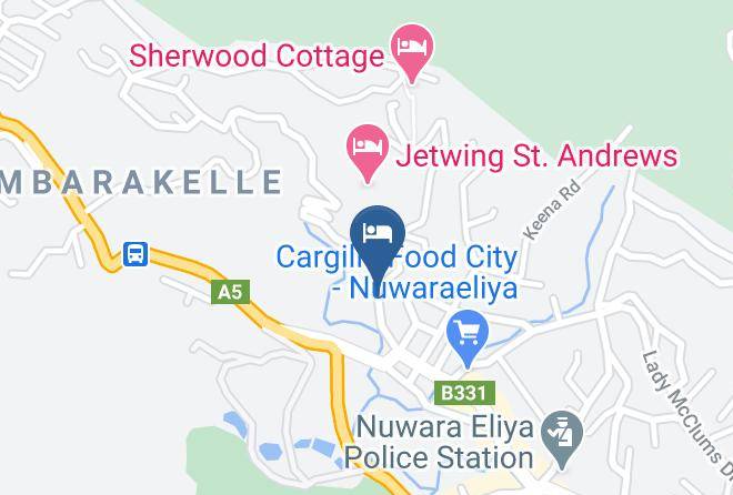 Kandy - Foreign Club Holiday Bungalow Maps