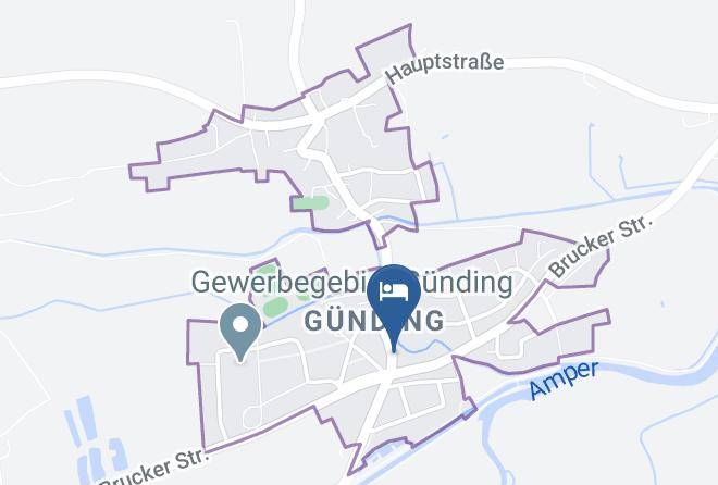 Hotel Forelle Gunding Map