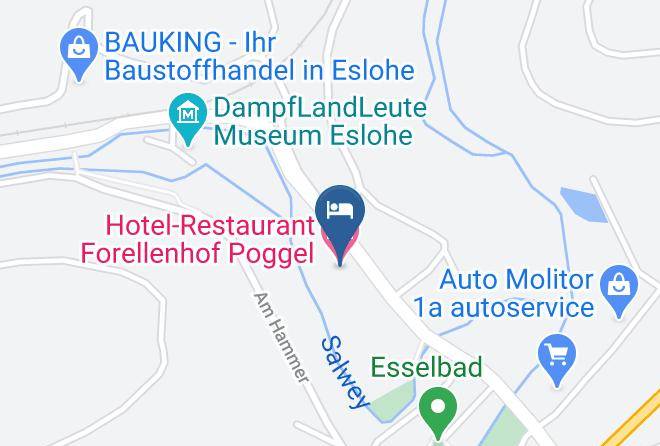 Hochsauerlandkreis - Hotel Restaurant Forellenhof Poggel Maps
