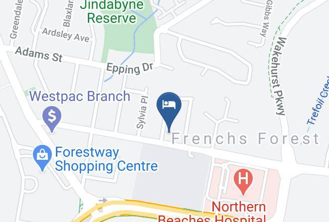 Northern Beaches - Forest Bnb Maps