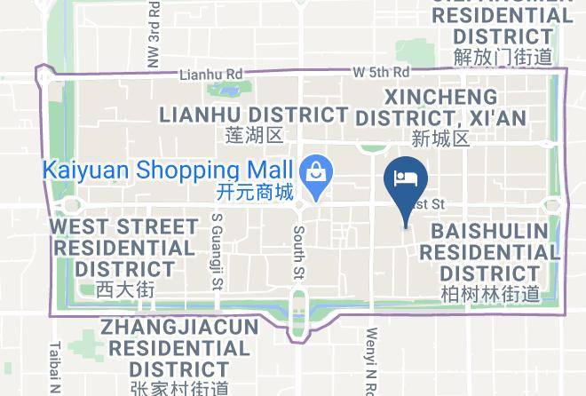 Xi An - Forest City Hotel Maps