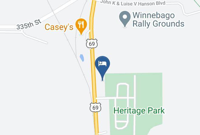 Hancock - Forest City Inn Maps