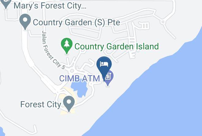 Johor Bahru - Forest City Phoenix Hotel Maps
