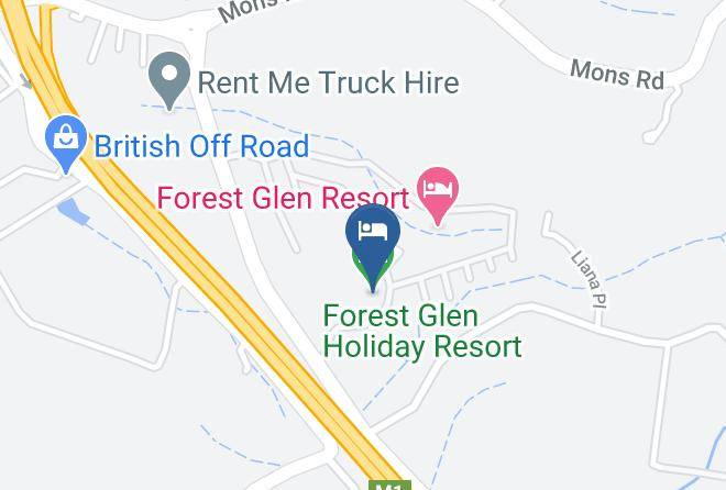 Sunshine Coast - Forest Glen Holiday Resort Maps