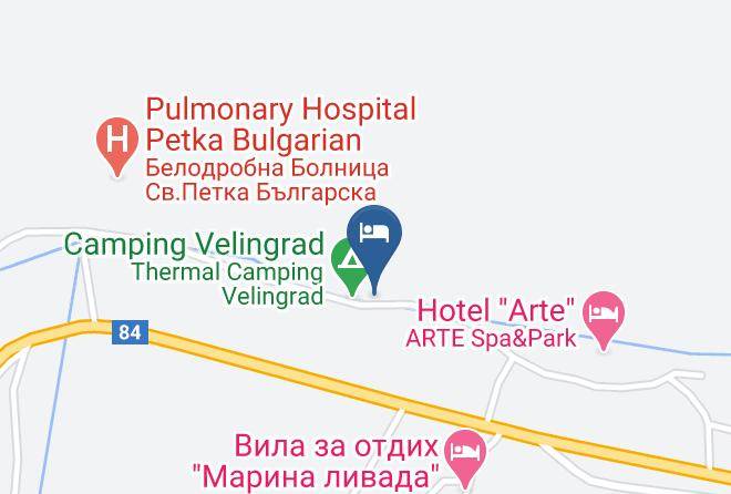 Velingrad - Forest Hill Spa&wellness Maps