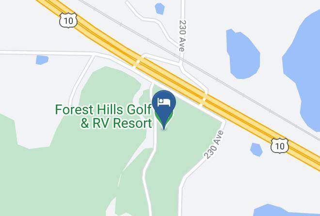 Becker - Forest Hills Golf & Rv Resort Maps