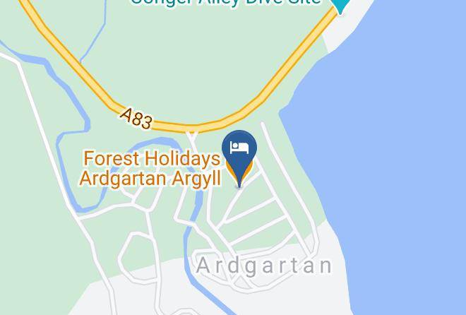 Argyll And Bute - Forest Holidays Ardgartan Argyll Maps