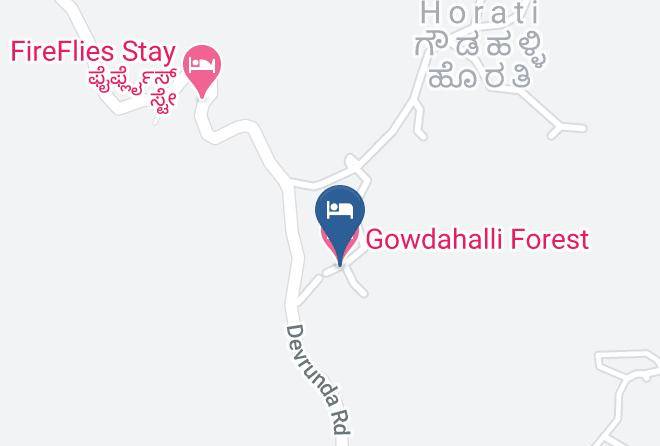 Mudigere - Gowdahalli Forest Sakleshpur Maps