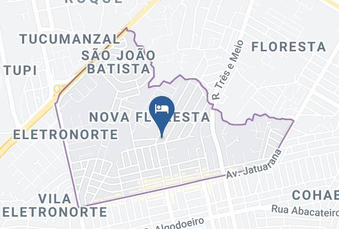 Porto Velho - Forest Hotel Maps