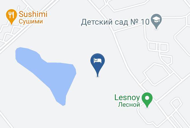 Zarechnyy - Forest Hotel Maps