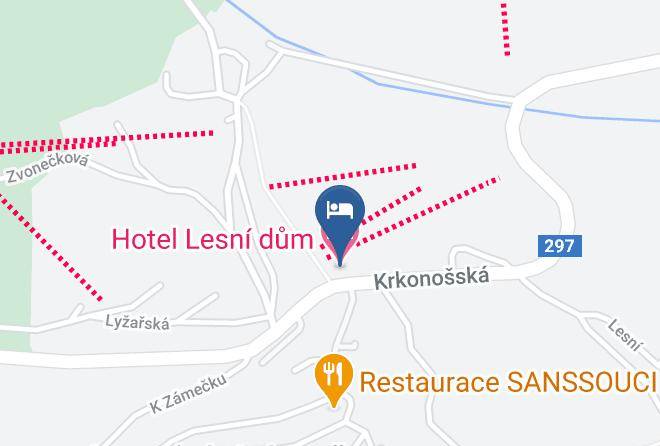 Trutnov - Forest Hut Hotel Maps