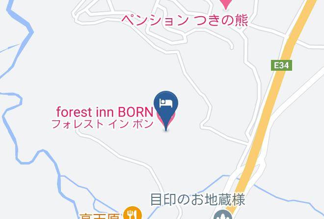 Yufu City - Forest Inn Born Maps