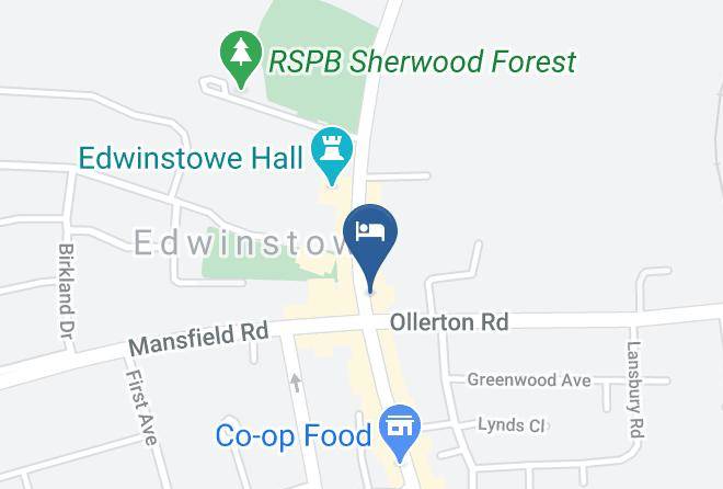 Notts - The Forest Lodge Hotel Maps