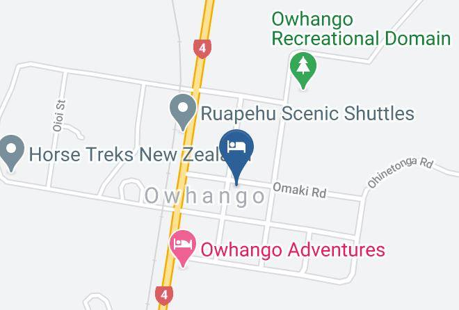 Ruapehu - Forest Lodge & Motels Maps