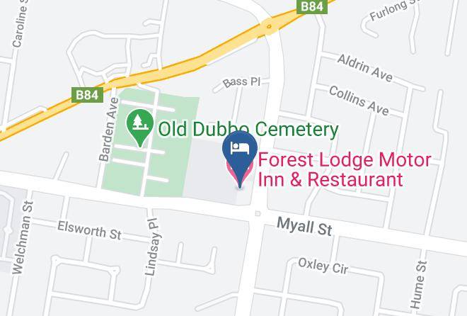 Western Plains Regional - Forest Lodge Motor Inn & Restaurant Maps