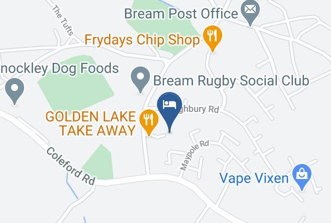 Glos - Forest Nook Bream Forest Of Dean Maps