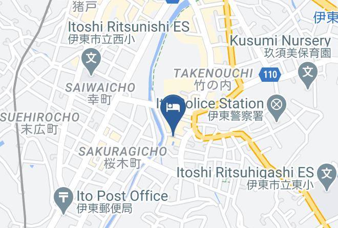 Ito City - Forest Otonashi Ryokufuen Maps