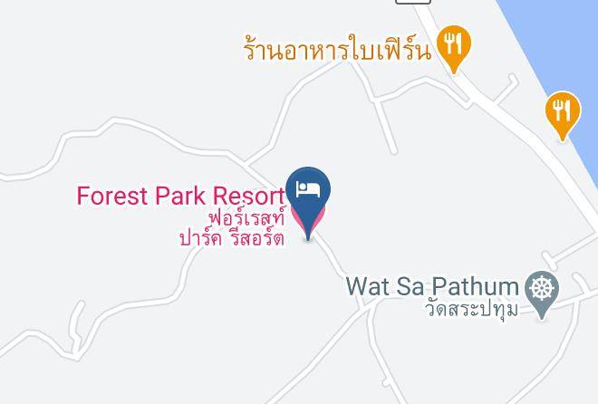 Amphoe Sangkhom - Forest Park Resort Maps