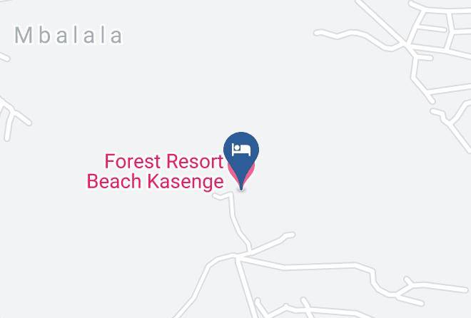 Setta - Forest Resort Beach Kasenge Maps