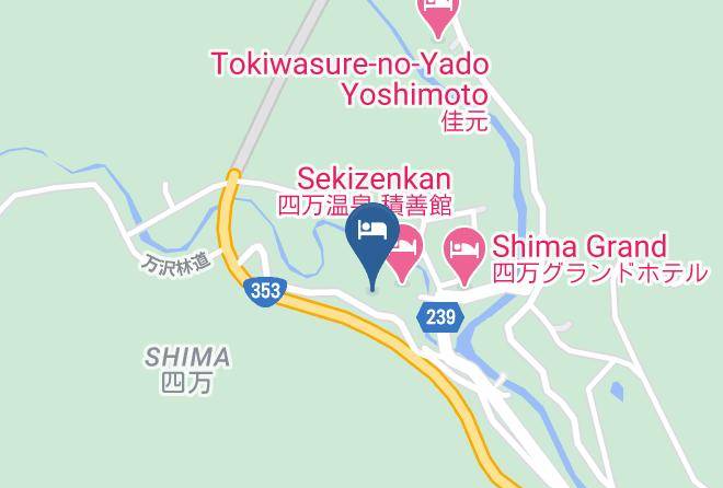 Nakanojo Townagatsuma District - Forest Resort Conifer Iwabitsu Maps