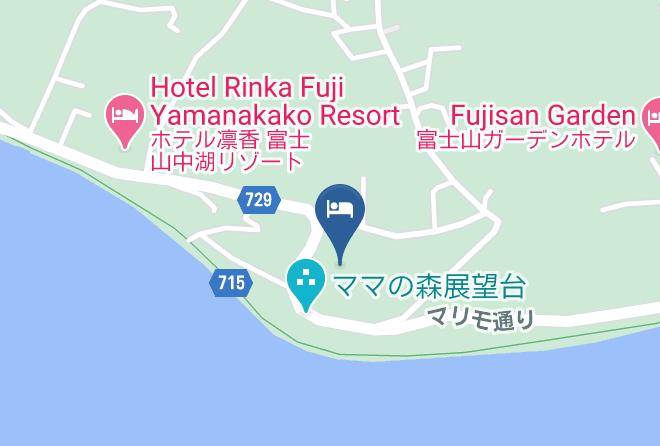 Yamanakako Vil Minamitsuru District - Forest Resort Lake Yamanaka Shigeru Sanso Maps