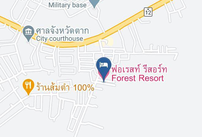 Mueang Tak District - Forest Resort Maps