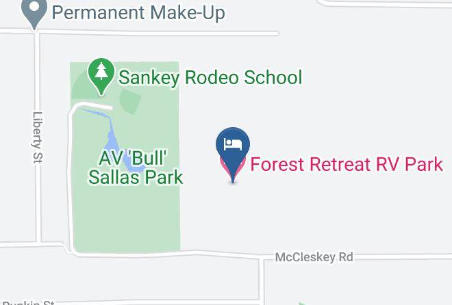 Montgomery - Forest Retreat Rv Park Maps