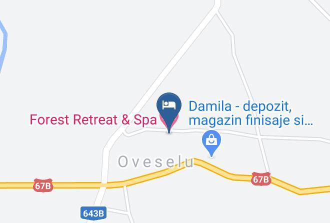 Oveselu - Forest Retreat & Spa Maps