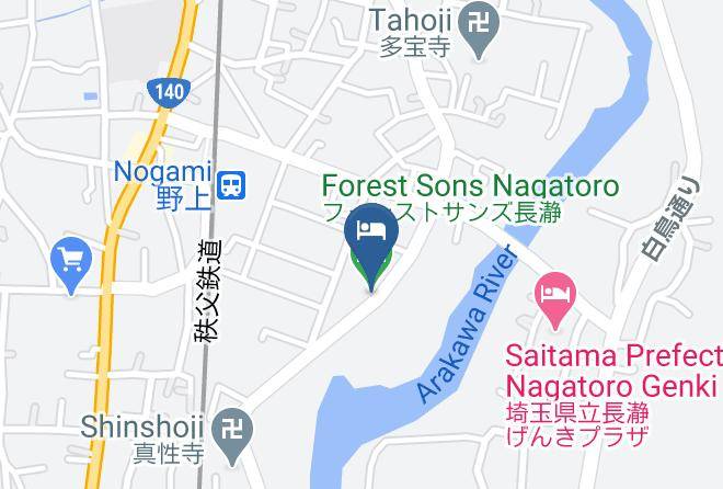 Nagatoro Townchichibu District - Forest Sons Nagatoro Maps