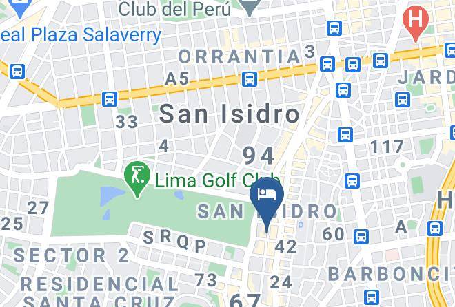 San Isidro - Manto Hotel Lima Mgallery Maps