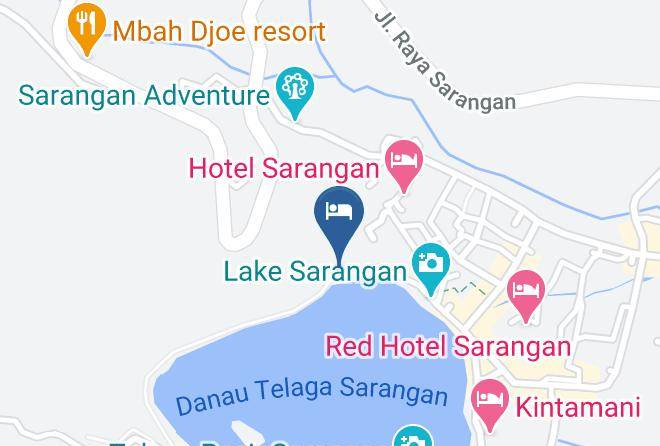 Magetan Regency - Foresta Resort Sarangan Perhutani Maps