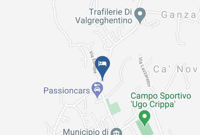 Lecco - Foresteria Amata Valgre Maps