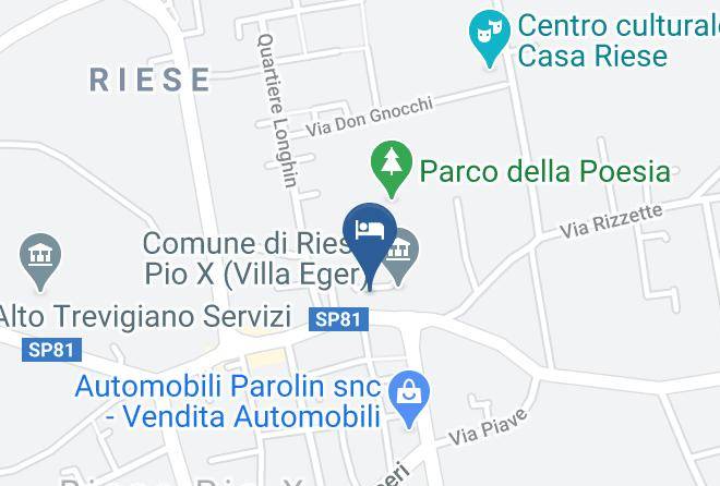 Treviso - Foresteria Barchessa Zorzi Maps