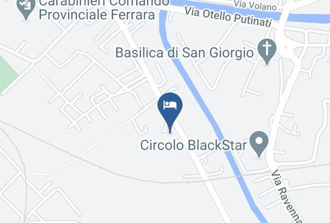 Ferrara - Foresteria Cenacolo Bed And Breakfast Maps