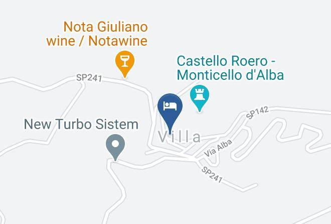 Cuneo - Foresteria Conti Roero Maps