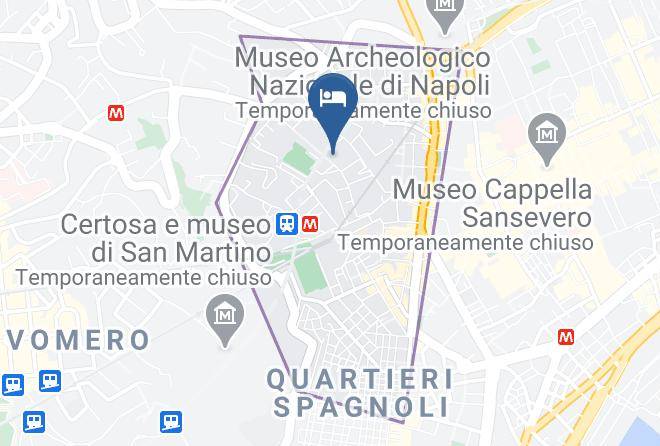 Naples - Foresteria Delle Arti Maps