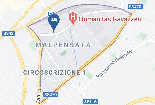 Bergamo - Foresteria Gavazzeni Maps
