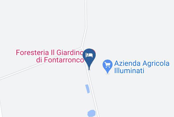 Arezzo - Foresteria Il Giardino Di Fontarronco Maps