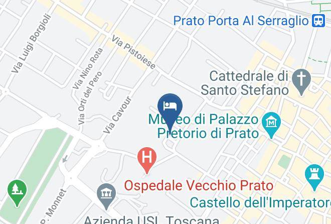Prato - Foresteria San Niccolo Maps