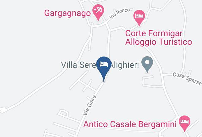 Verona - Foresteria Serego Aligheri Maps
