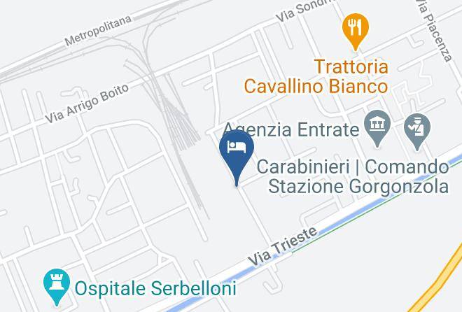 Milan - Foresteria Sirio Maps