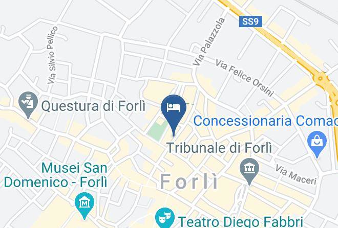 Foresteria Universitaria Ceub Map
